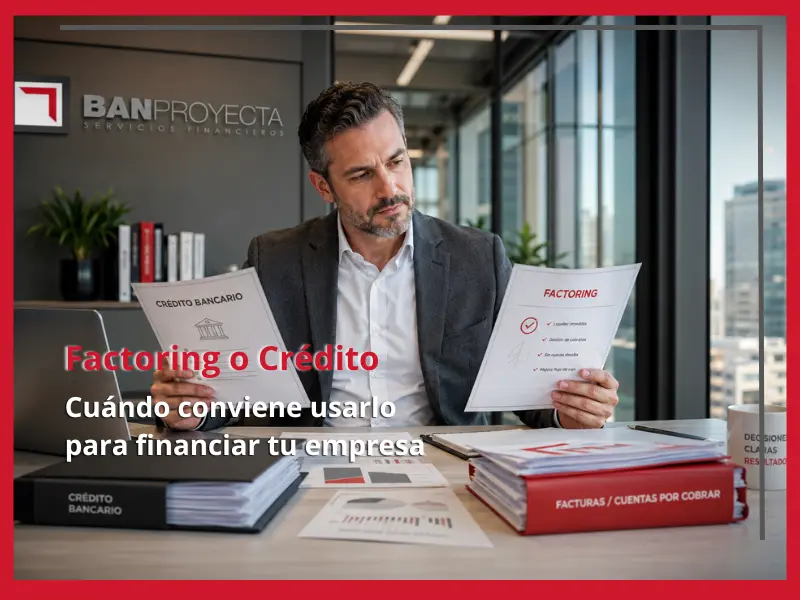Factoring o Crédito Bancario: ¿Cuál Conviene Más para Financiar tu Empresa?