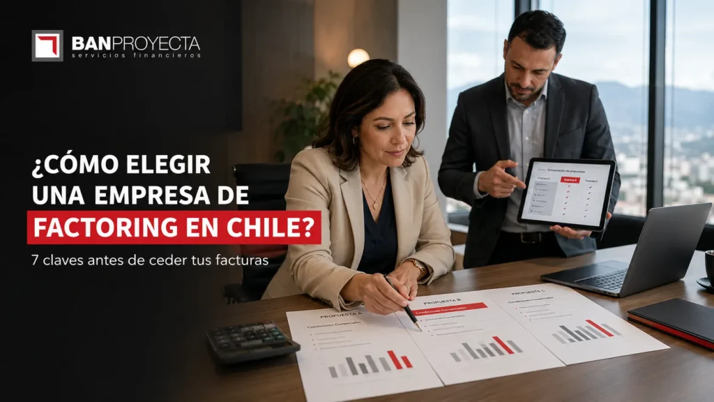 ¿Cómo elegir una empresa de factoring en Chile? 7 claves antes de ceder tus facturas